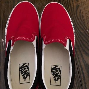 Vans slip on sneakers